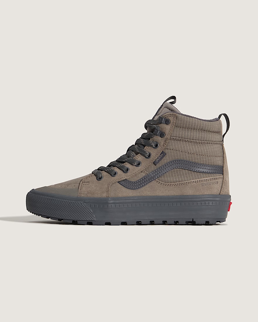 Sk8Hi Waterproof Insulated Shoe VANS Ripstop Bungee Cord Brown HERO