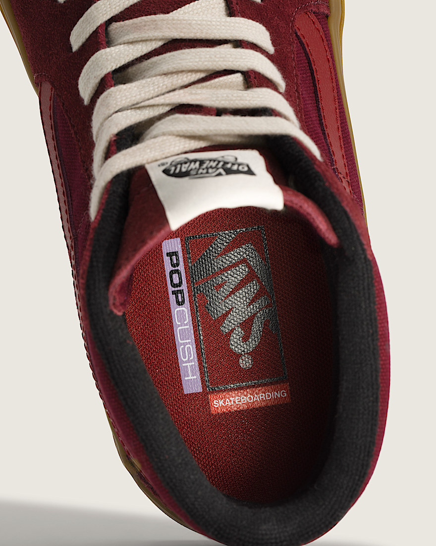 Skate Sk8Hi Shoe VANS Maroon  Gum ALT4