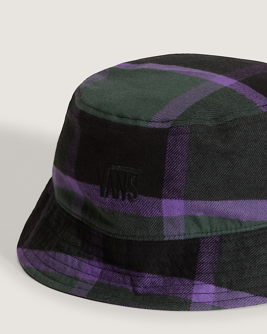 Stretch Logo Bucket Hat VANS Black  Oil Green ALT2
