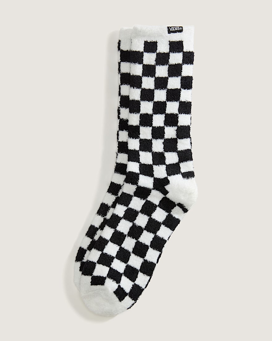 Cozy Crew Socks VANS Black White HERO