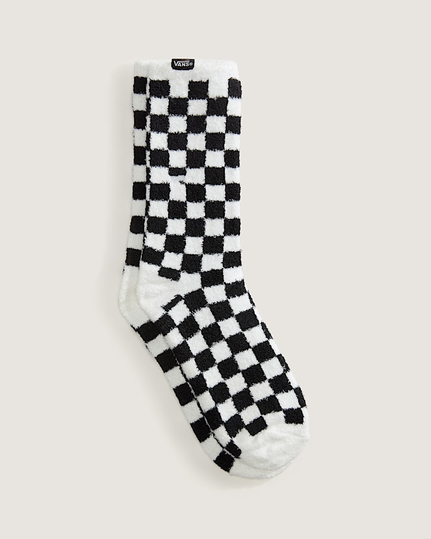 Cozy Crew Socks VANS Black White ALT1