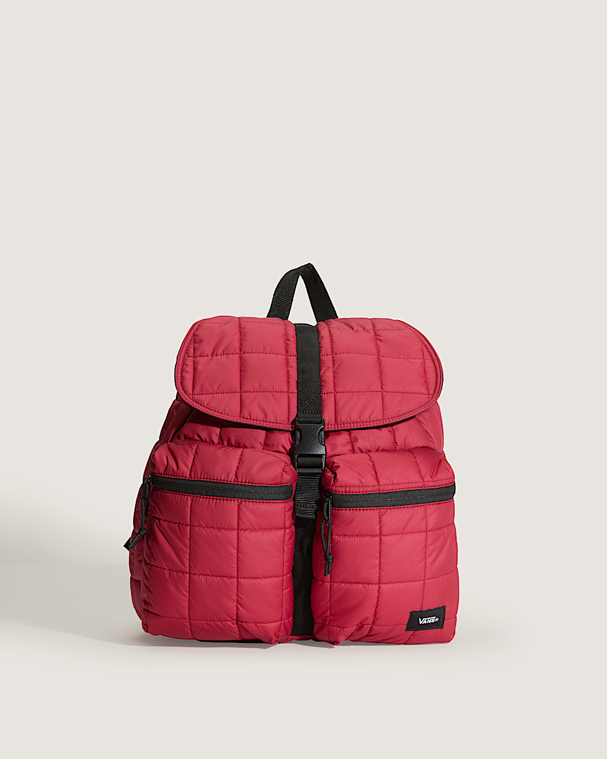 Scatter Quilted Backpack VANS Bordeaux Red HERO
