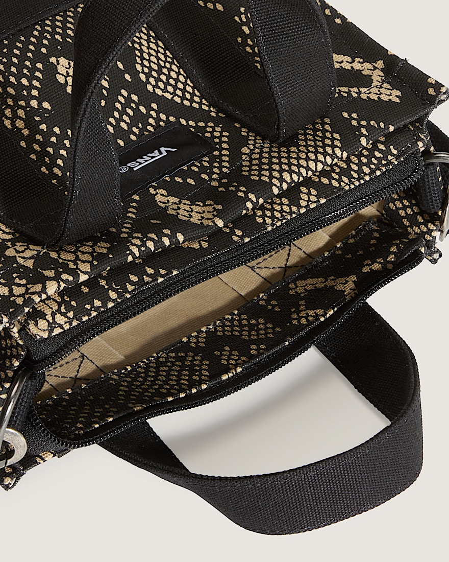 Lil Pergs Tote Bag VANS Python Turtledove White ALT3
