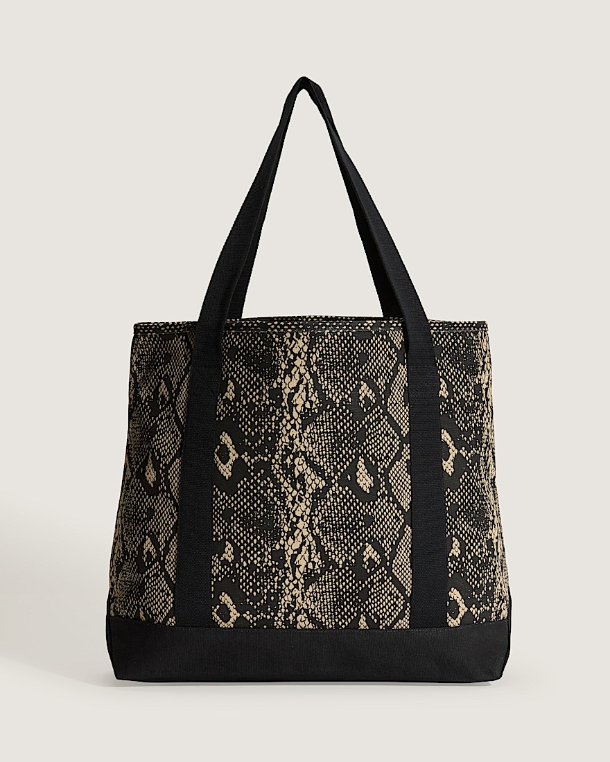 Pergs Tote Bag VANS Python Turtledove White ALT1
