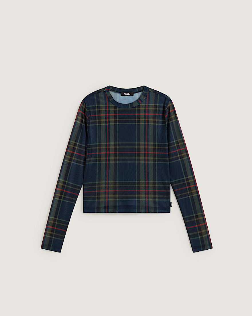 Ludlow Mesh Long Sleeve Top VANS Dress Blues HERO