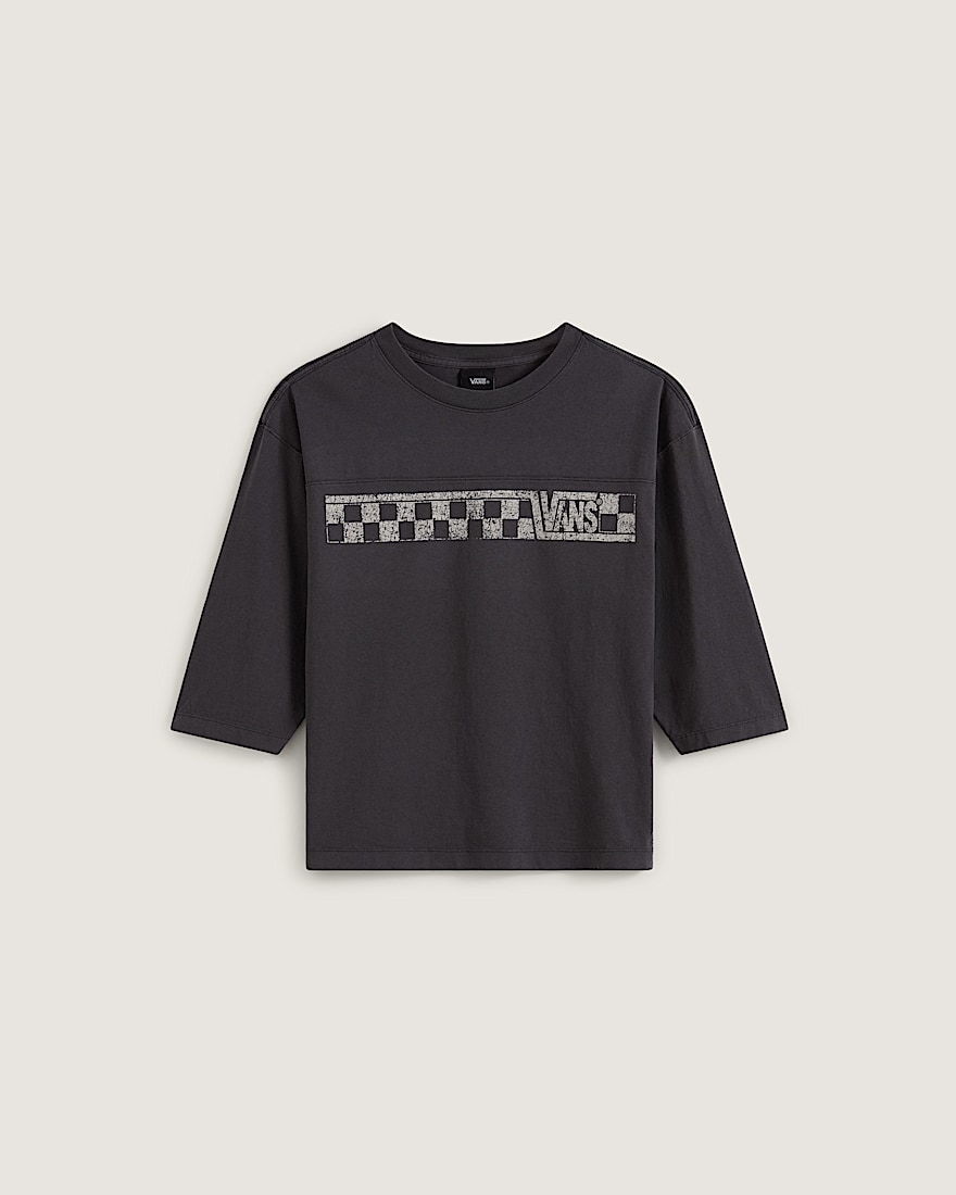 Dudley Jersey Tee VANS Charcoal Grey HERO