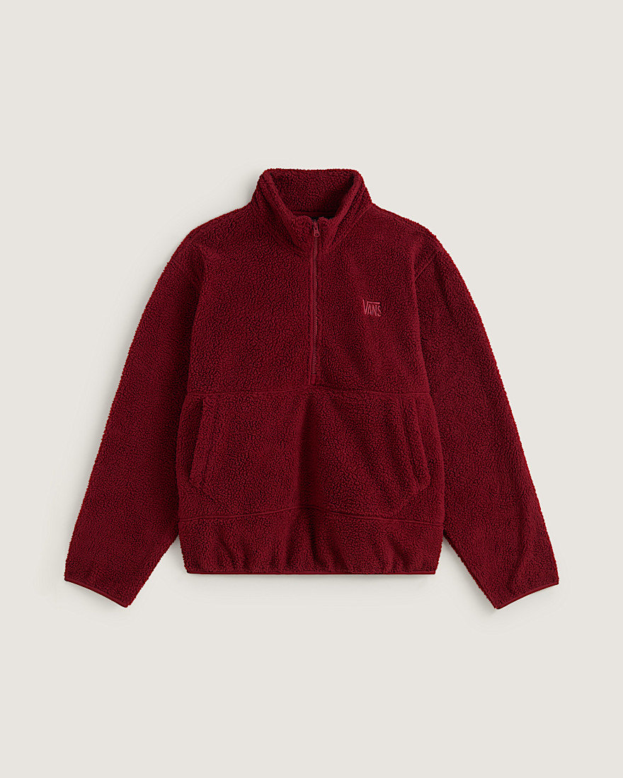 Shepard HalfZip Polar Fleece VANS Bordeaux Red HERO