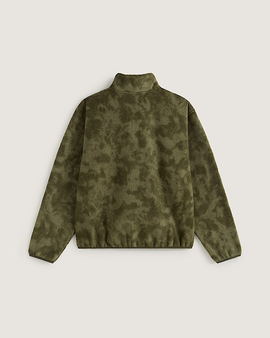 Shepard HalfZip Polar Fleece VANS Mossy Olive Green Obsidian Fern Green ALT1
