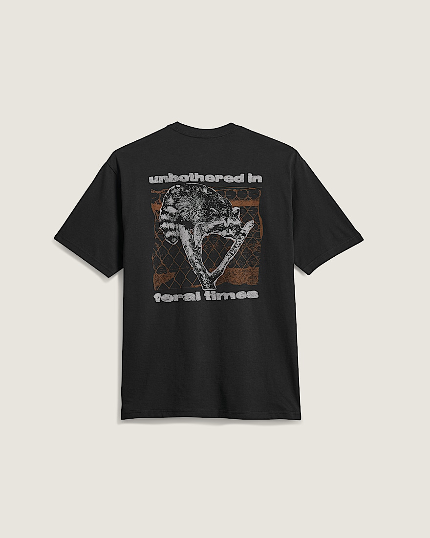 Feral Times Short Sleeve Tee VANS Black HERO