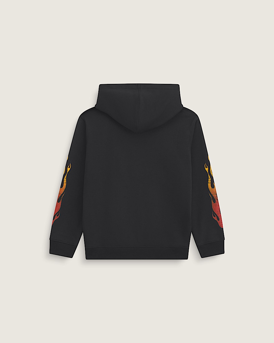 Burnin Up Full Zip VANS Black ALT1