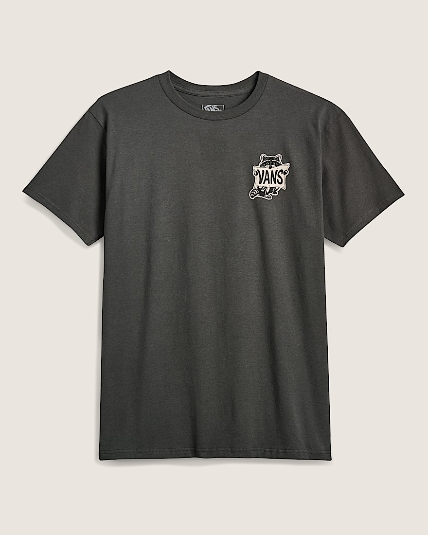 Raccoon Sign Short Sleeve Tee VANS Charcoal Grey ALT1