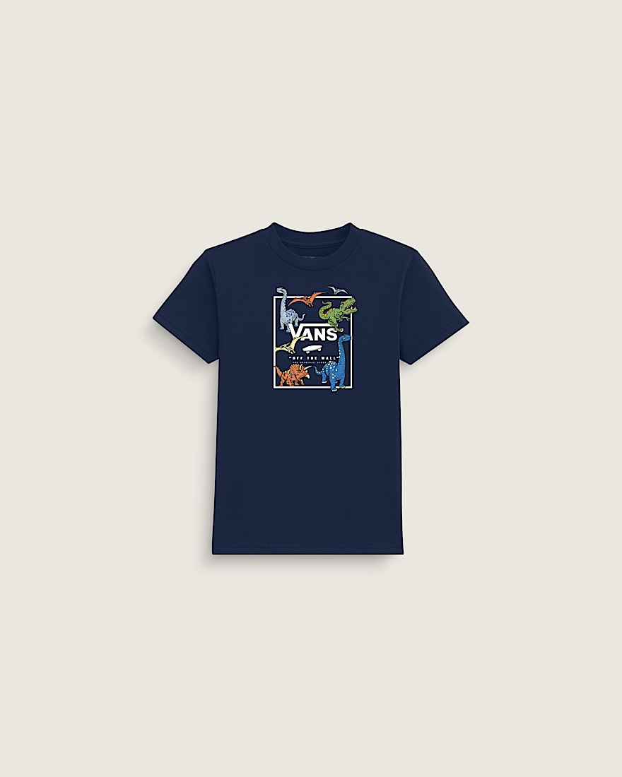 Glow Dino Short Sleeve Tee VANS Dress Blues HERO