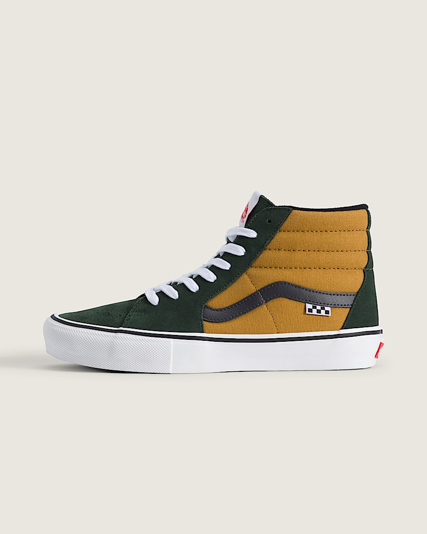 Skate Sk8Hi Shoe VANS Oil Green HERO