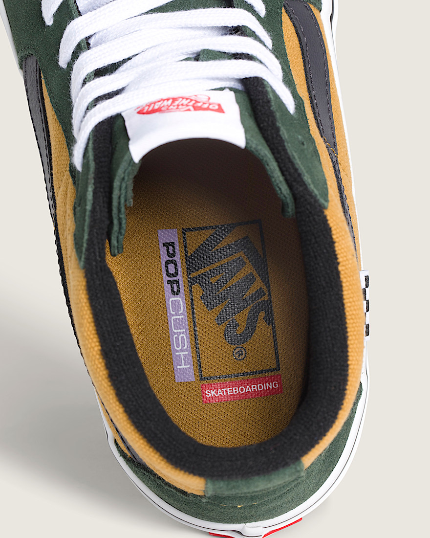 Skate Sk8Hi Shoe VANS Oil Green ALT4