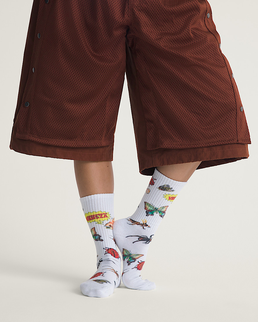 VANSZA Crew Socks VANS SZA Marshmallow White ALT2