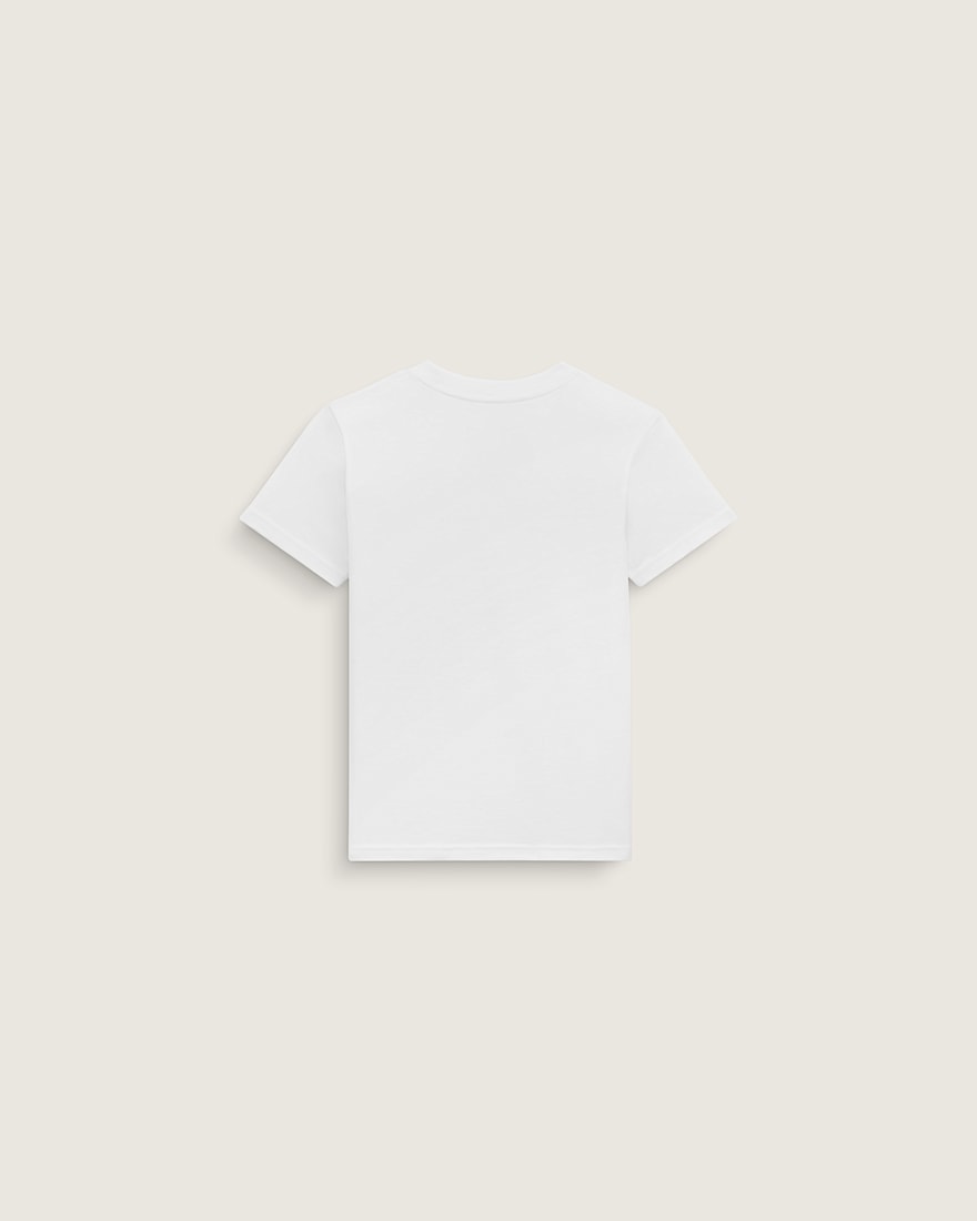 Little Kids Slope Bunny Short Sleeve Tee VANS Marshmallow White ALT1