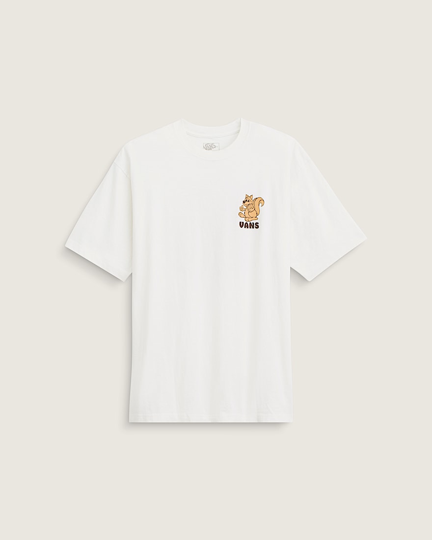 Wall Nuts Short Sleeve Tee VANS Marshmallow White ALT1