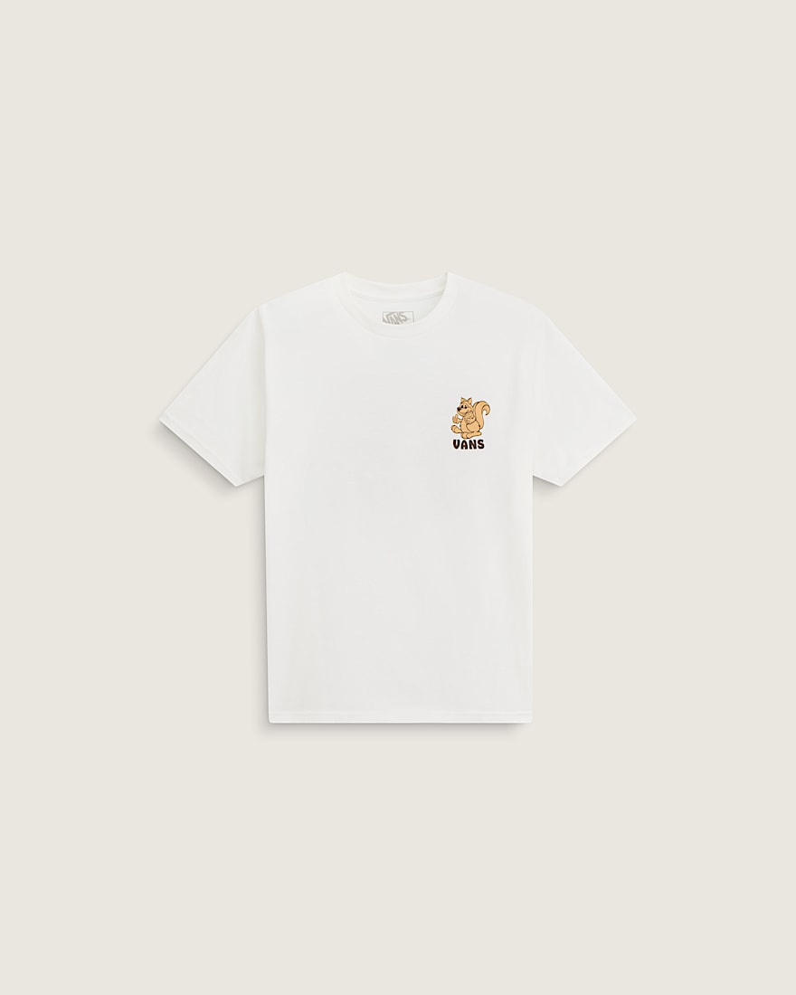 Kids WALL NUTS Short Sleeve Tee VANS Marshmallow White ALT1