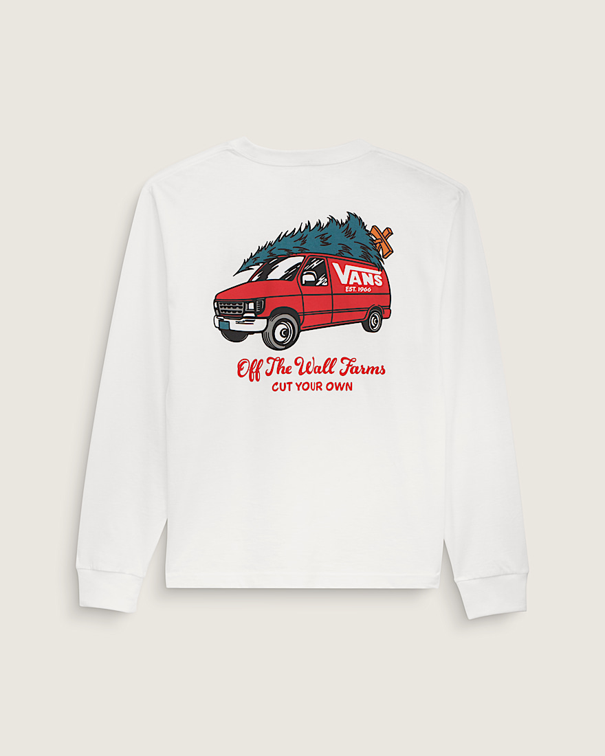 Cut Your Own Long Sleeve Tee VANS White HERO