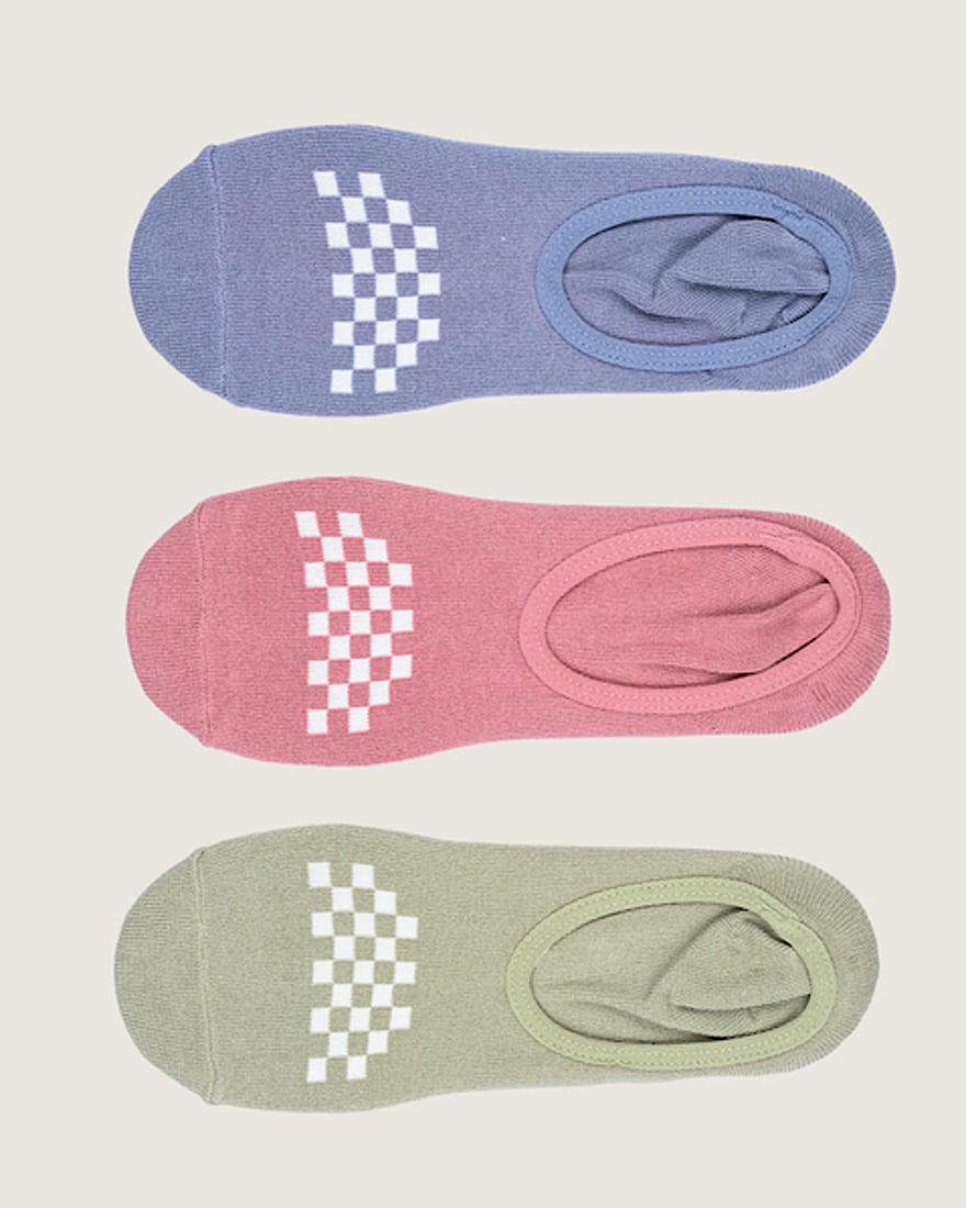 Checkerboard Classic Canoodle Socks VANS Glacial Slate Blue HERO