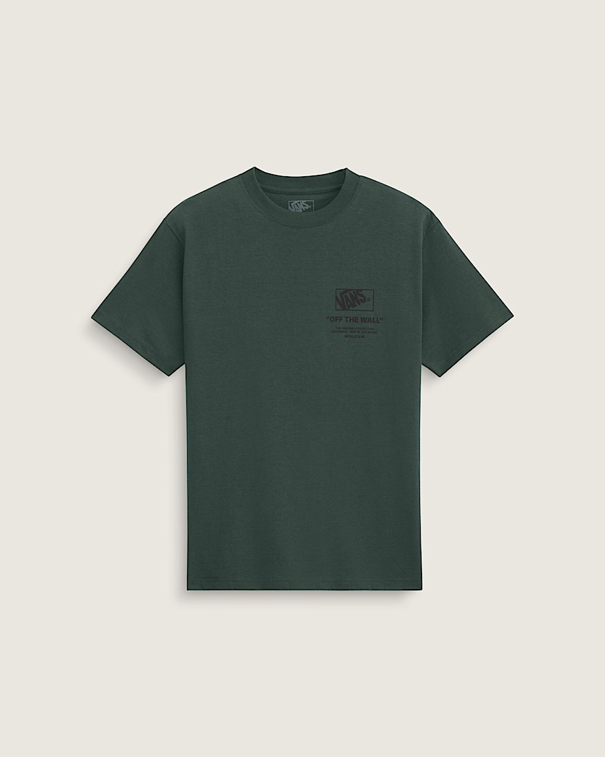 Stacked Hi Short Sleeve Tee VANS Oil Green ALT1