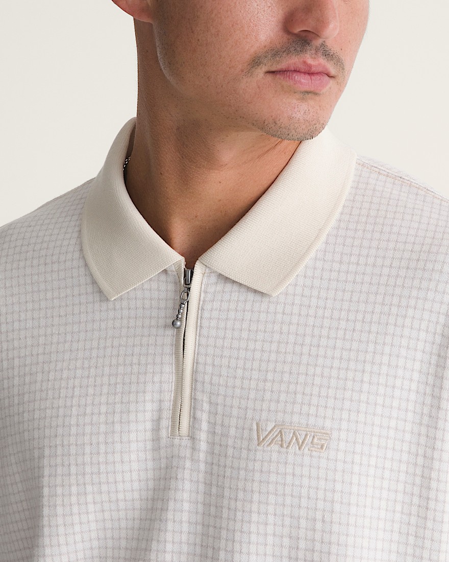 Javon Long Sleeve Knit VANS Turtledove White ALT4