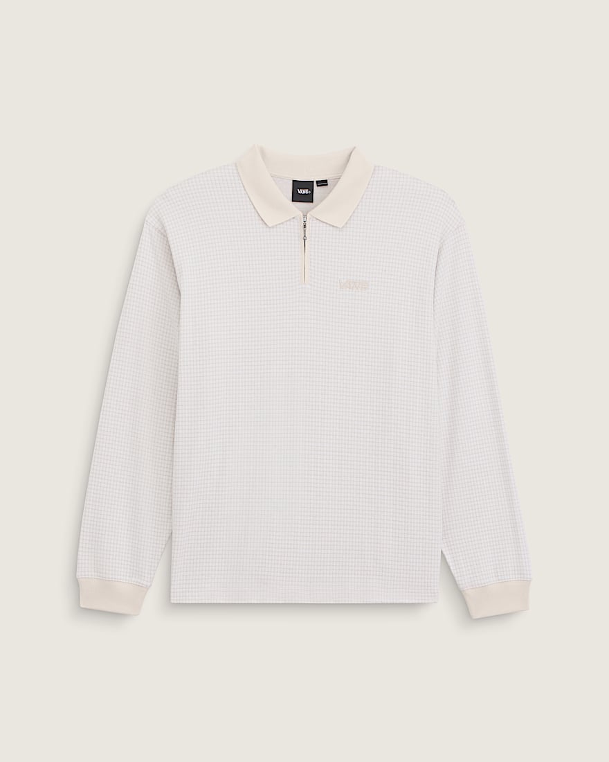 Javon Long Sleeve Knit VANS Turtledove White HERO