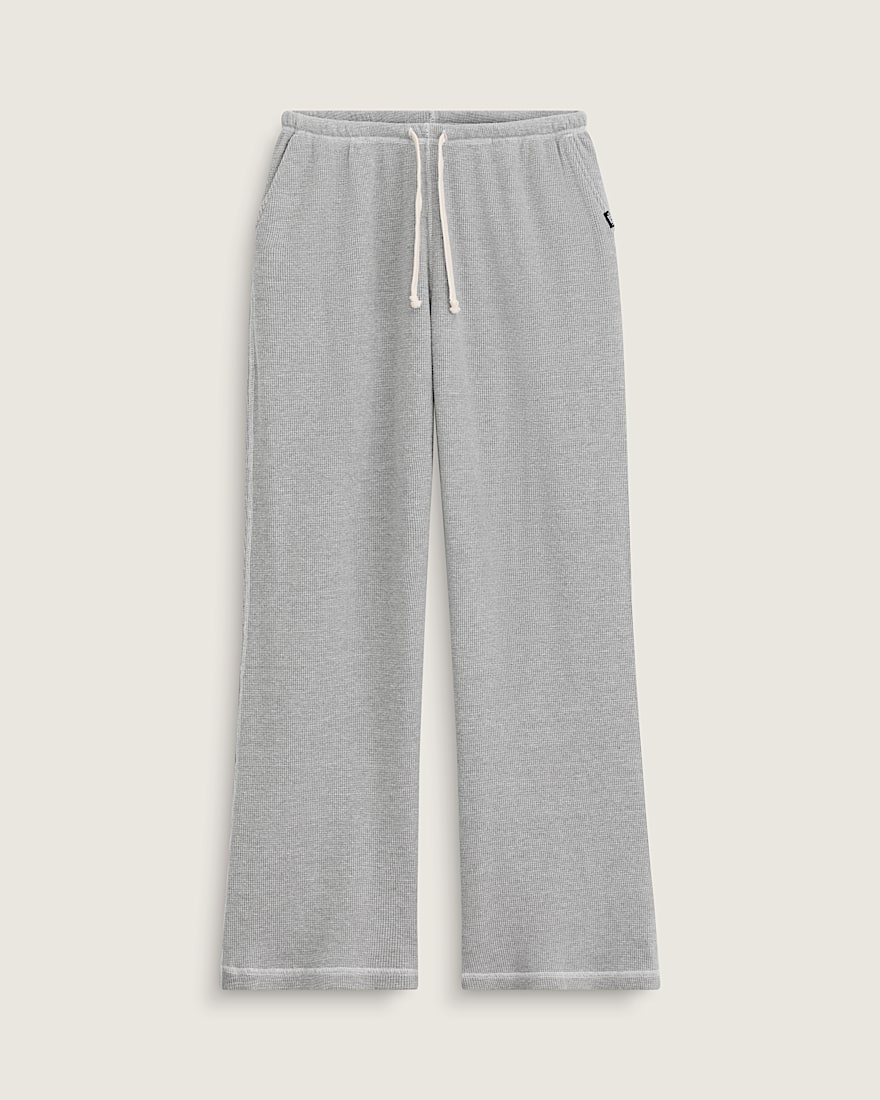 Teri Thermal Elastic Pants VANS Cement Heather Grey ALT1