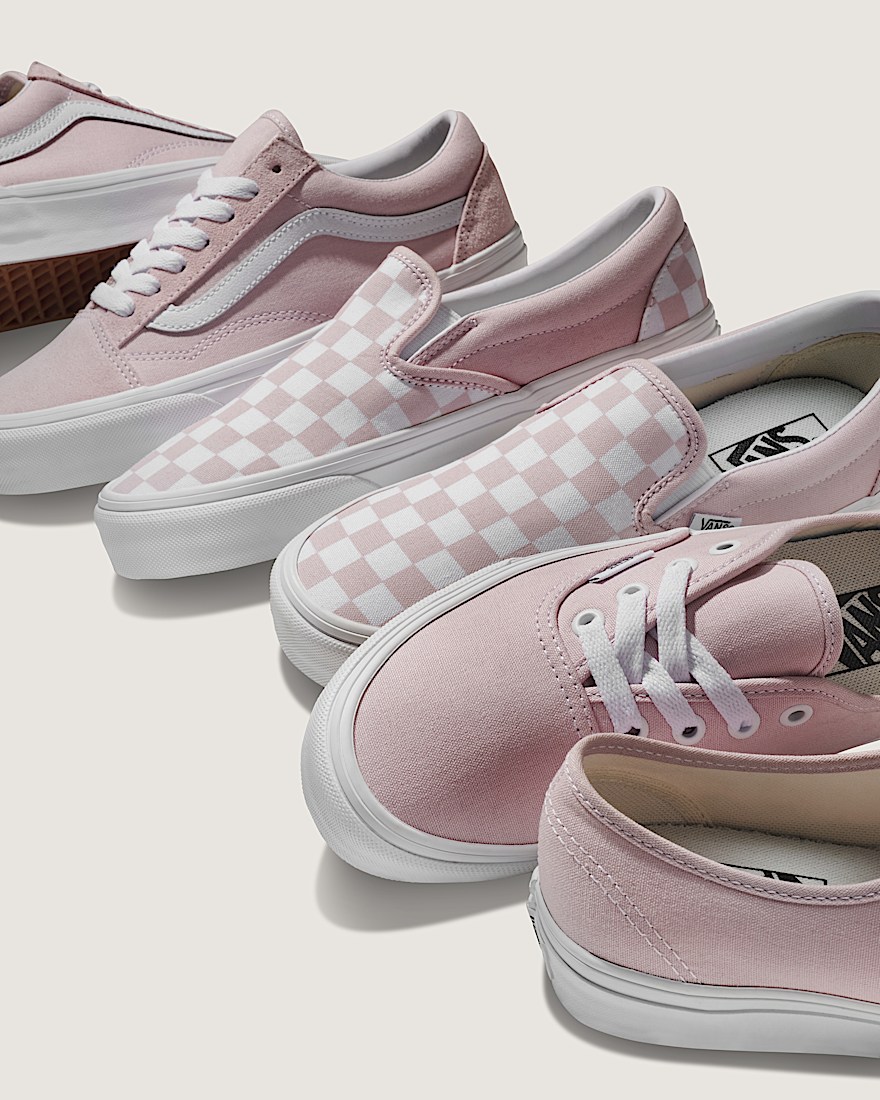 Old Skool Shoe VANS Pale Petal Pink ALT4
