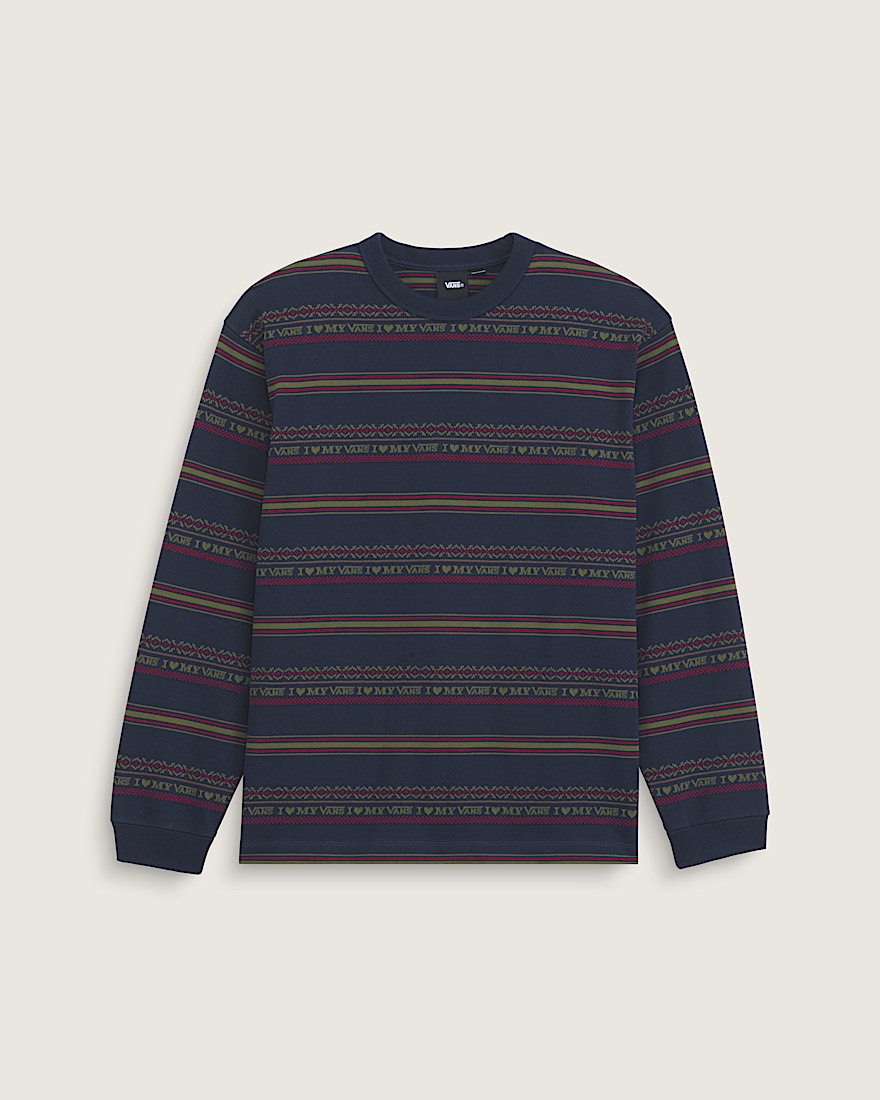 Mesa Long Sleeve Knit VANS Parisian Night Blue HERO