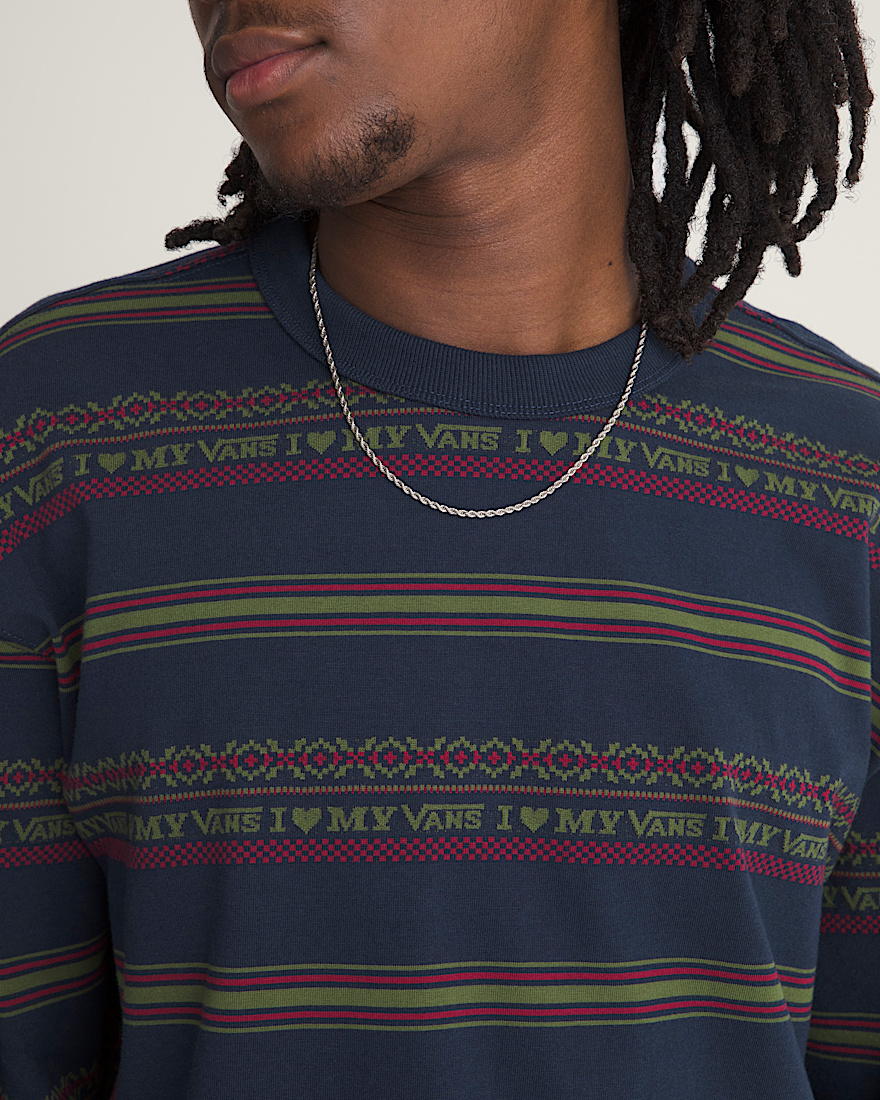 Mesa Long Sleeve Knit VANS Parisian Night Blue ALT4