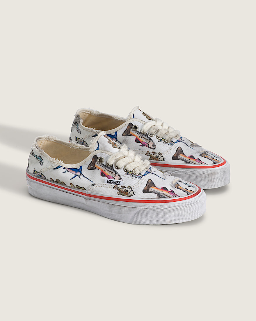 VANSZA Authentic Kickdown Shoe VANS SZA Fish Print ALT1