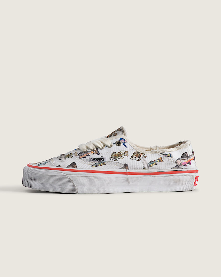 VANSZA Authentic Kickdown Shoe VANS SZA Fish Print HERO
