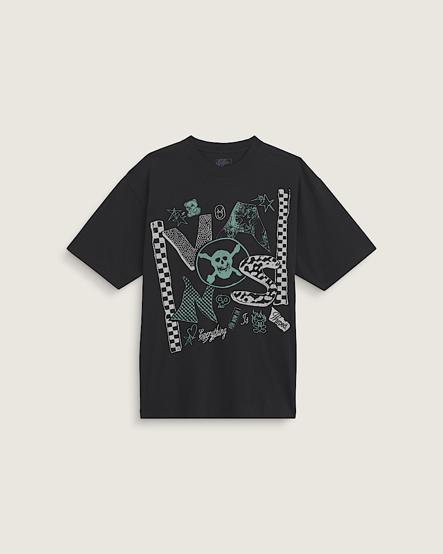 Everything Is Warped Short Sleeve Tee VANS Black HERO