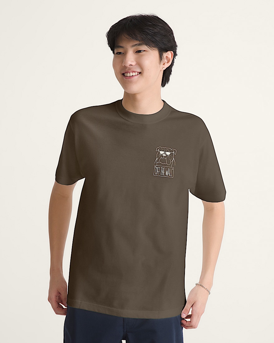 Bone To Be Wild Short Sleeve Tee VANS Vintage Cocoa Brown ALT1