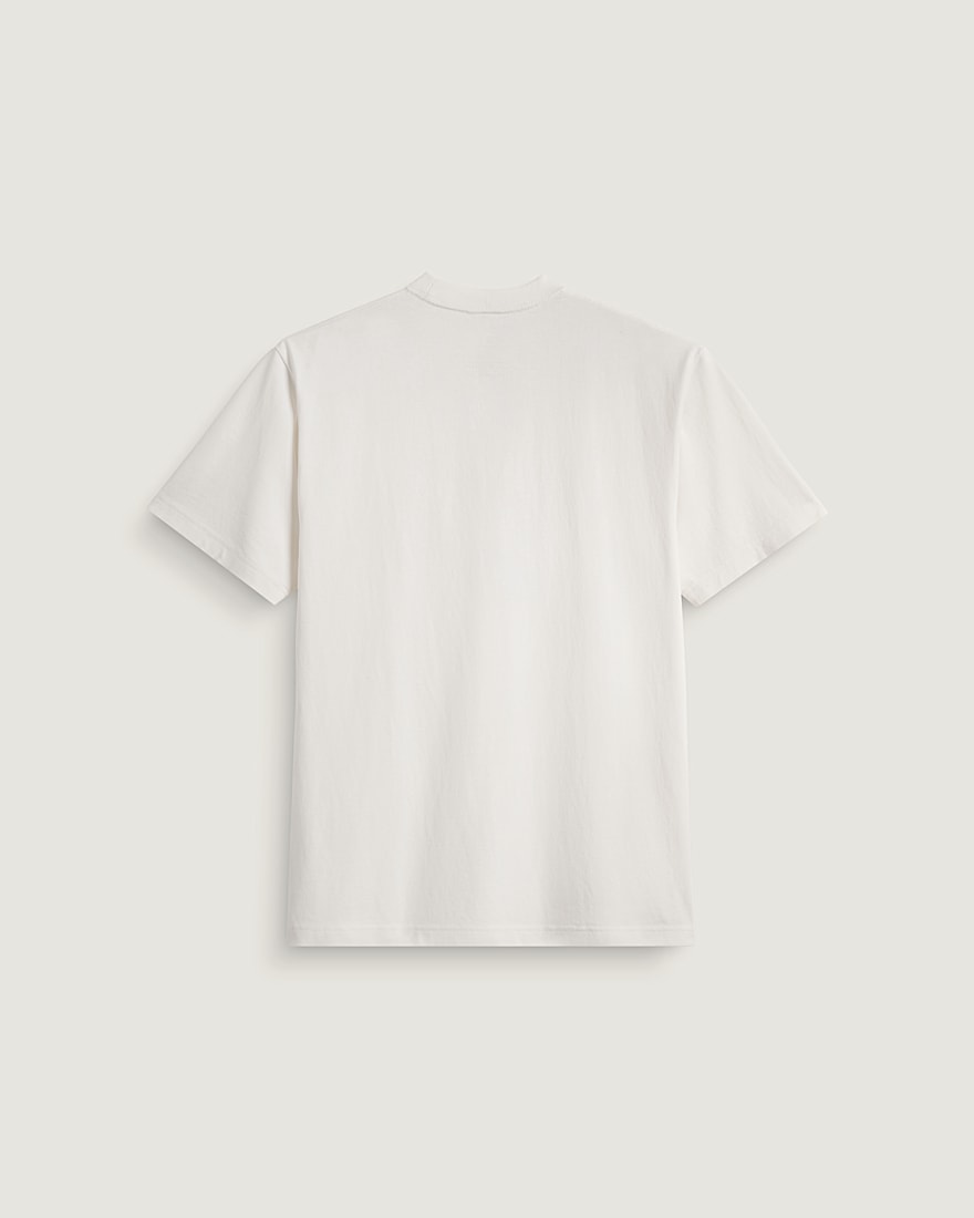 VANSZA Loose Fit Short Sleeve Tee VANS VANSZA Marshmallow White ALT1
