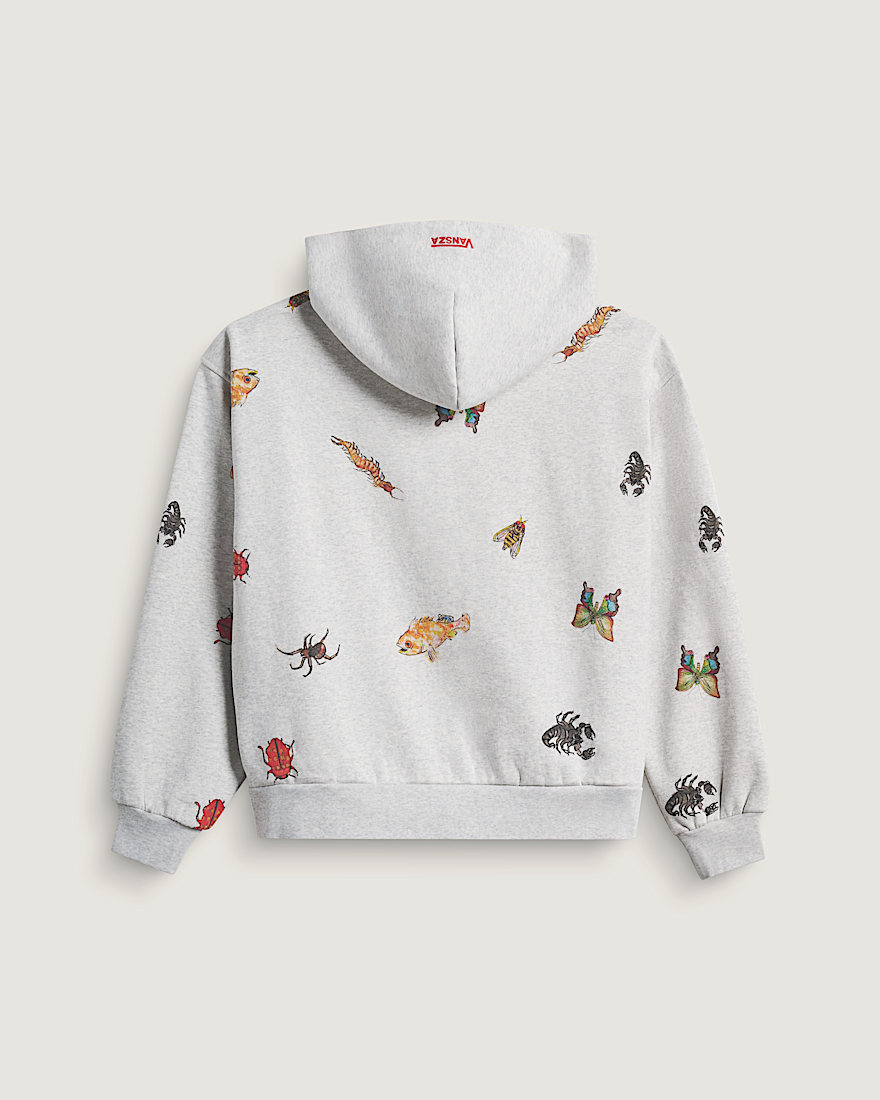 VANSZA Bug Out Hoodie VANS VANSZA Heather Grey ALT1