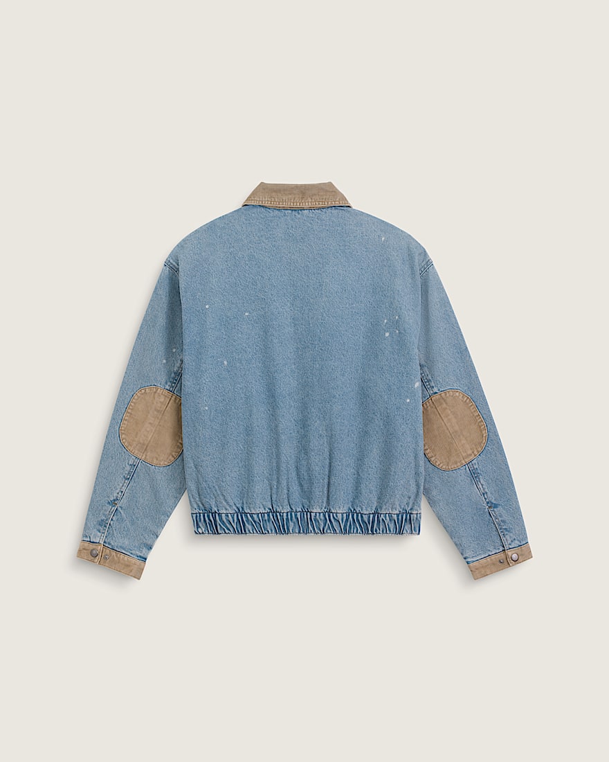 VANSZA Denim Hunting Jacket VANS VANSZA Light Stonewash Blue ALT1