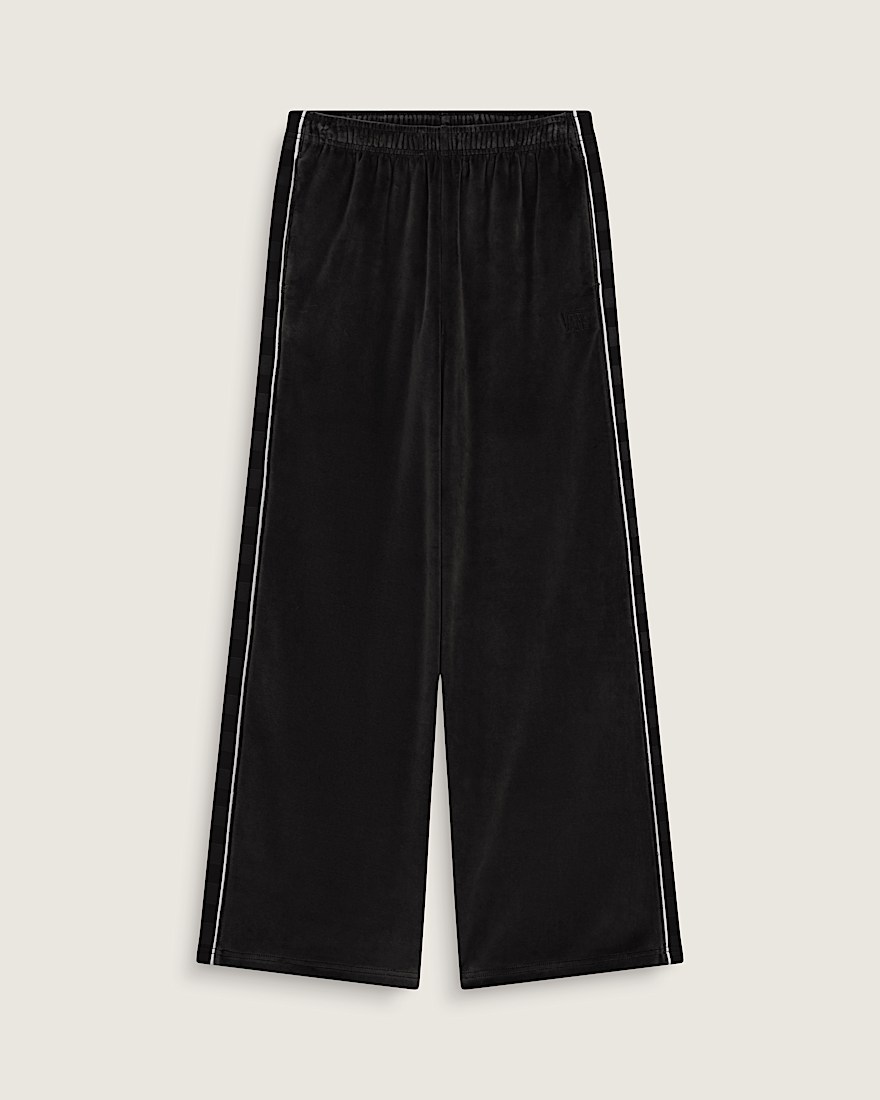 Nikita Velour Track Bottom VANS Black ALT1
