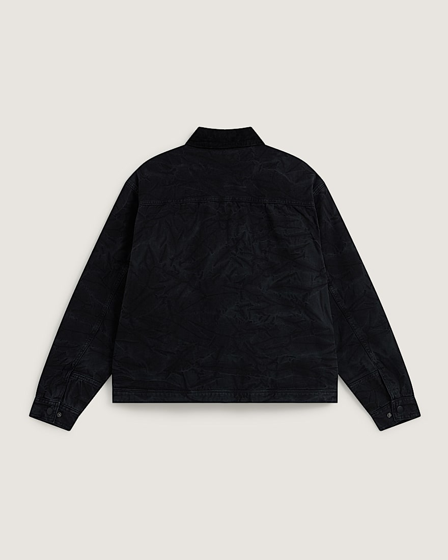 Nico Cropped Chore Canvas Jacket VANS Black ALT1