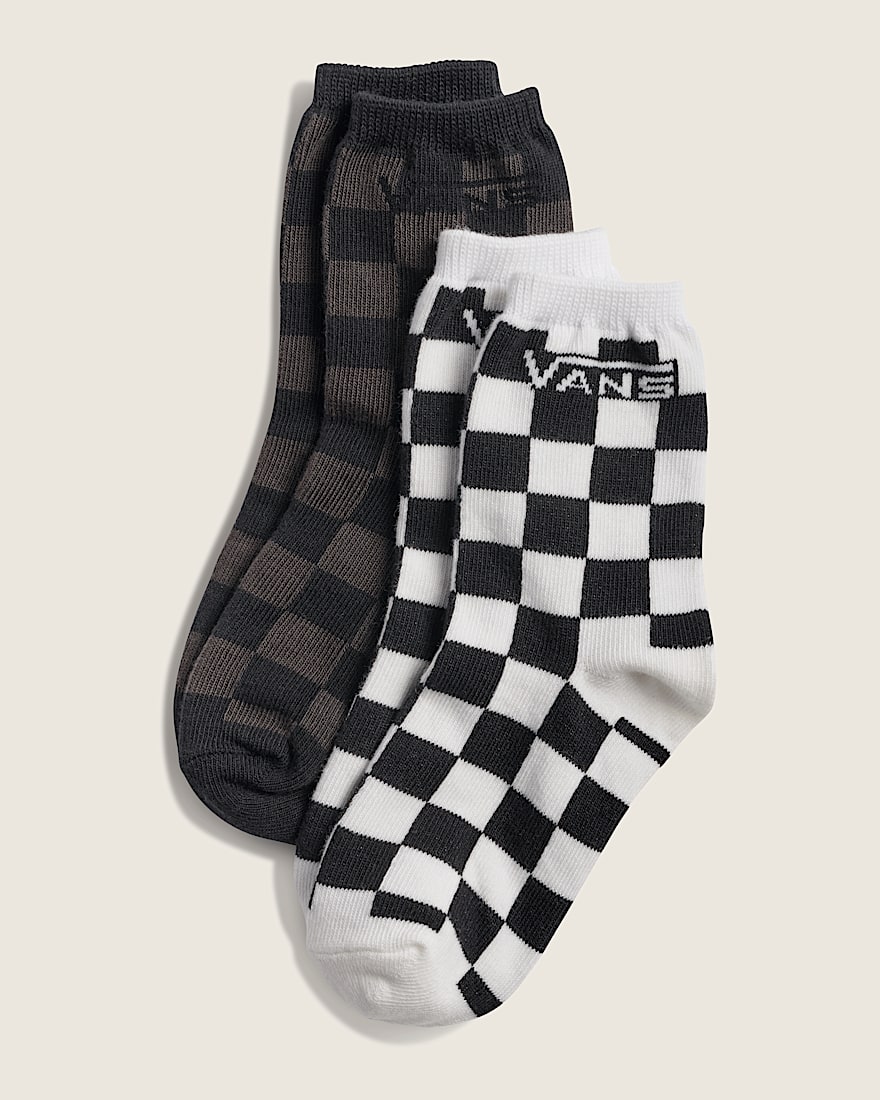Kids Ticker Crew Socks VANS BLACKWHITE HERO