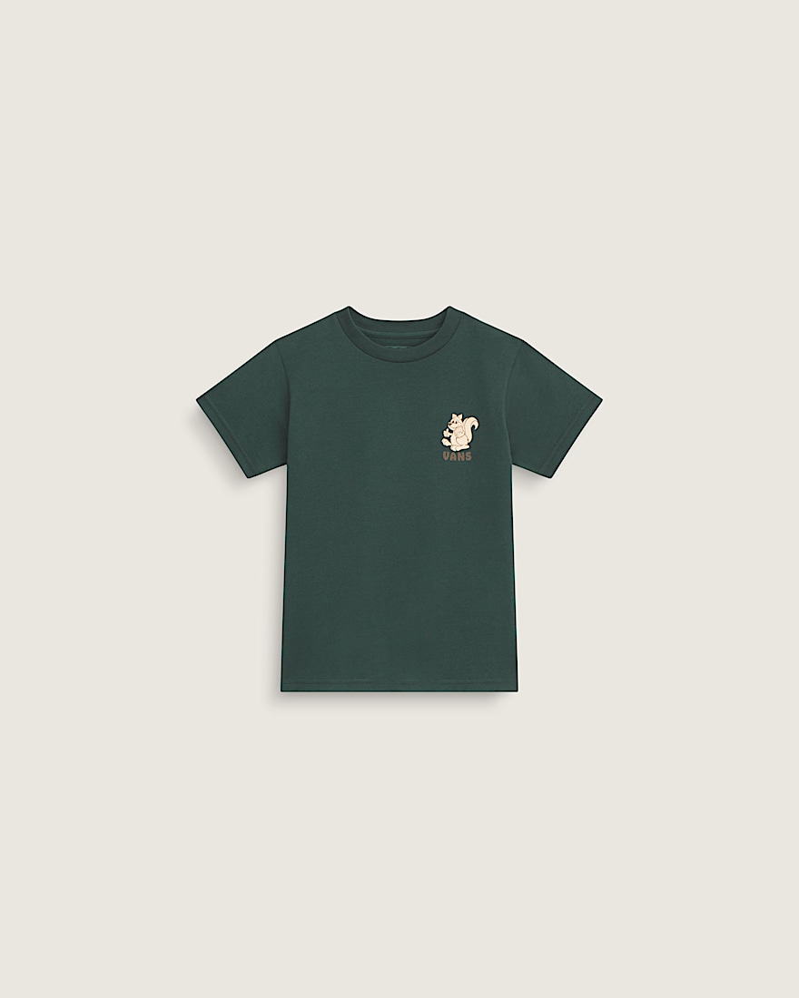 Wall Nuts Short Sleeve Tee VANS Oil Green ALT1