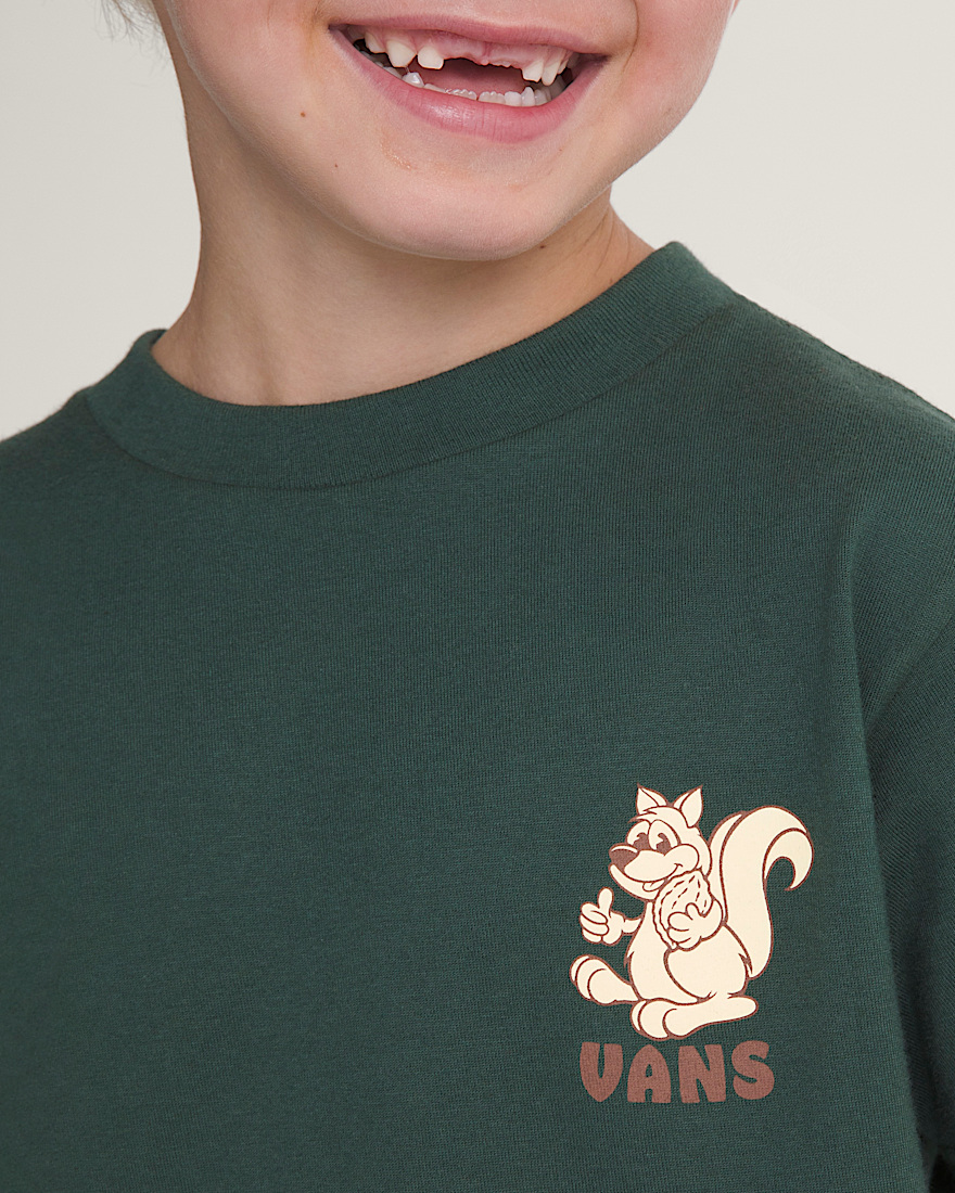Wall Nuts Short Sleeve Tee VANS Oil Green ALT4