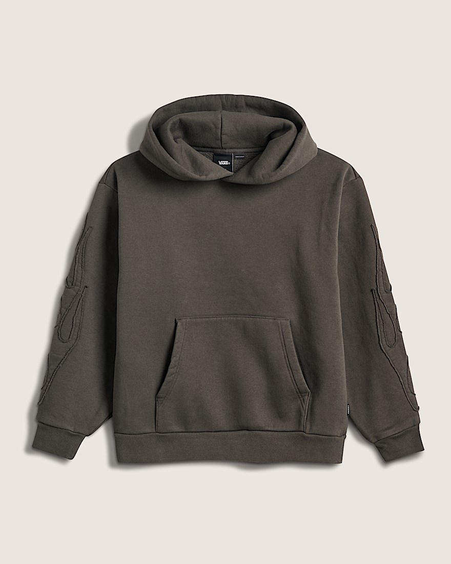 Flame Hoodie VANS Faded Black HERO