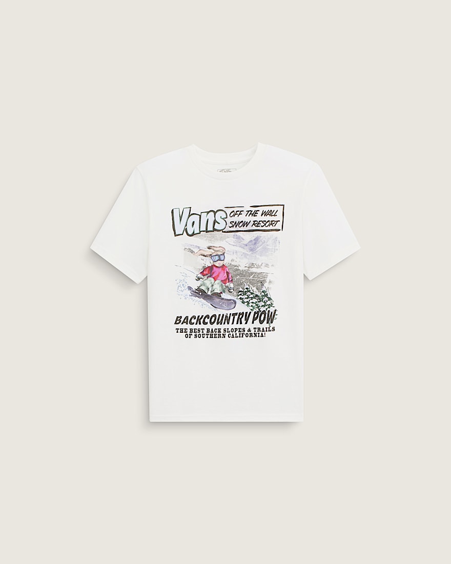 Kids Slope Bunny Short Sleeve Tee VANS Marshmallow White HERO