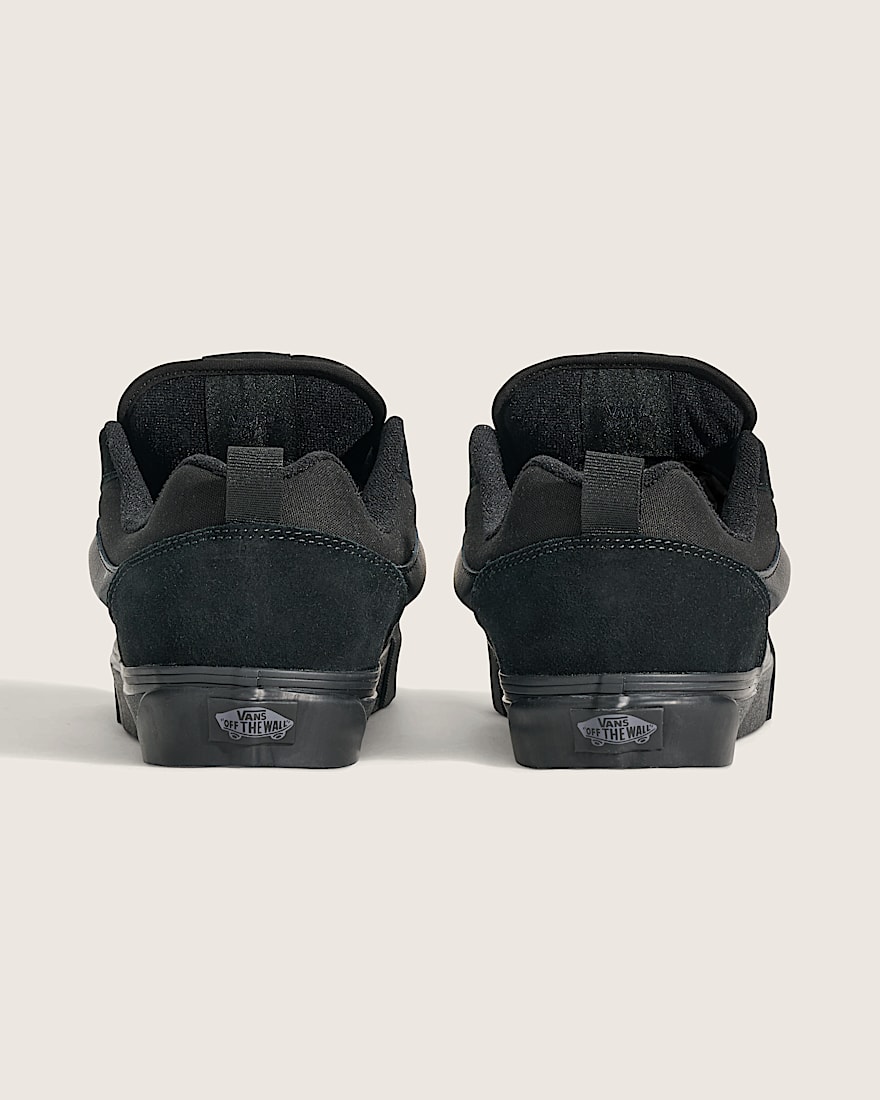 Knu Skool Shoe VANS Suede  Canvas Triple Black ALT3