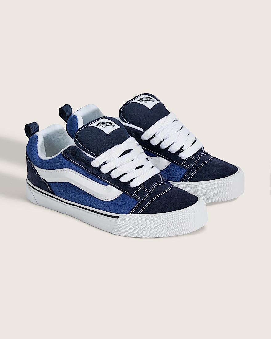 Knu Skool Shoe VANS Navy Blue  True White ALT1