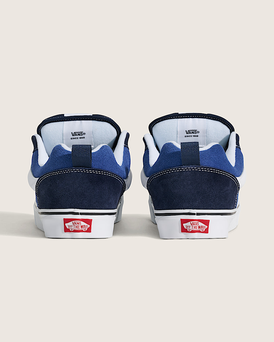 Knu Skool Shoe VANS Navy Blue  True White ALT3