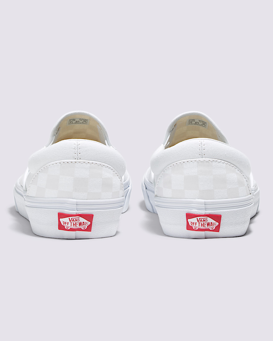 Customs Classic Slip-On Checkerboard Wide Shoe