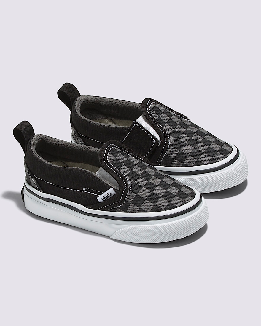 Toddler Classic Slip-On V Checkerboard Shoe